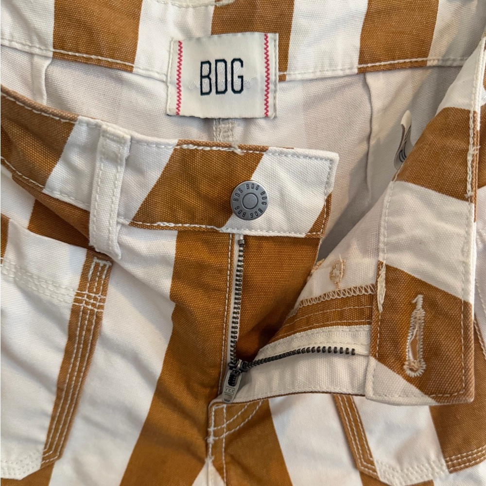 BDG Urban Outfitters 🤎 Joey Striped Wide Leg Pant - Picture 6 of 10
